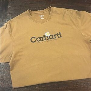 Vintage Y2K Carhartt Hard Work 1889 T-Shirt